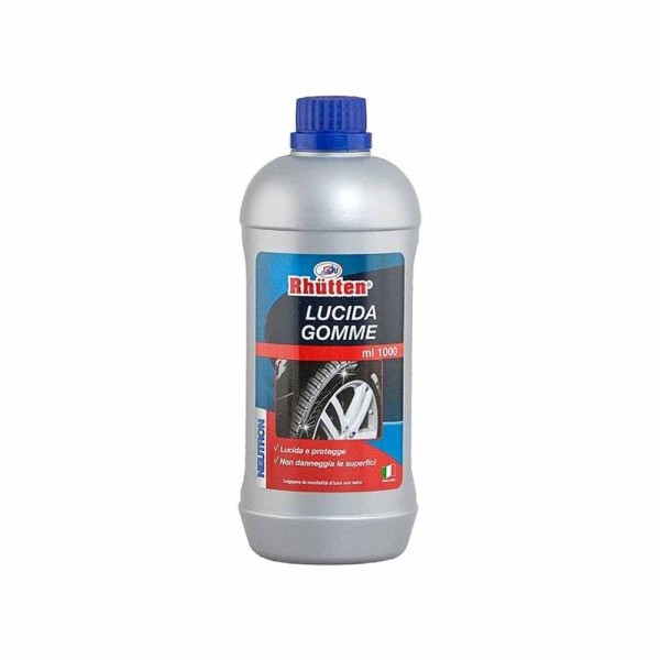 LUCIDA GOMME DETERGENTE PNEUMATICI NERO-GOMME LT 1 RHUTTEN 